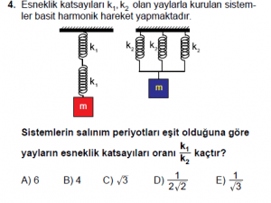 12. Sınıf Fizik Test4 Soru 4