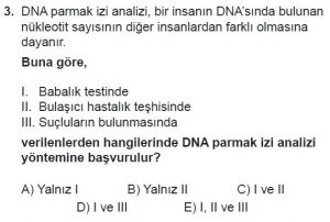 10. Sınıf Biyoloji Test 18 Soru-3