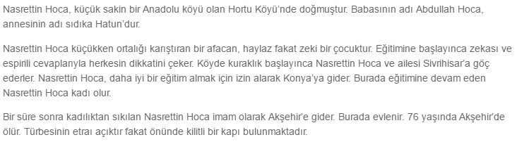 Özgün Yayınları Nasrettin Hoca 5. Etkinlik Cevabı