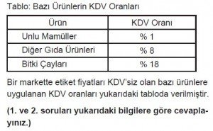 11. Sınıf Temel Matematik kazanım Test 5 soru1,2 görüntüsü