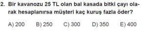 11. Sınıf Temel Matematik kazanım Test 5 soru2