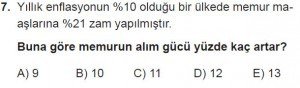 11. Sınıf Temel Matematik kazanım Test 5 soru7
