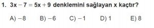 11. Sınıf ileri Matematik kazanım Test 5 soru1