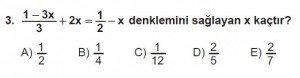 11. Sınıf ileri Matematik kazanım Test 5 soru3