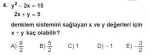 11. Sınıf ileri Matematik kazanım Test 7 soru4