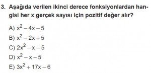 11. Sınıf ileri Matematik kazanım Test 8 soru3