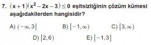 11. Sınıf ileri Matematik kazanım Test 8 soru7