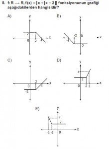 12. Sınıf Matematik kazanım Test 2 soru5