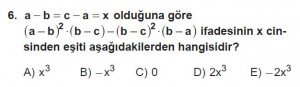 12. Sınıflar Matematik kazanım Test 13 soru6