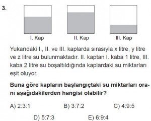 12. Sınıflar Matematik kazanım Test 16 soru3