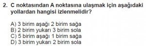 5. Sınıf Matematik kazanım Test 7 soru 2