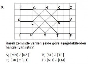 5. Sınıf Matematik kazanım Test 7 soru 9