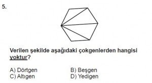 5. Sınıf Matematik kazanım Test 8 soru 5