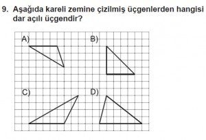 5. Sınıf Matematik kazanım Test 8 soru 9