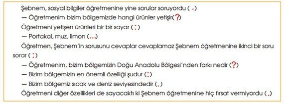 7. Sınıf Türkçe Çalışma Kitabı MEB Yayınları 4. Tema 10. Etkinlik