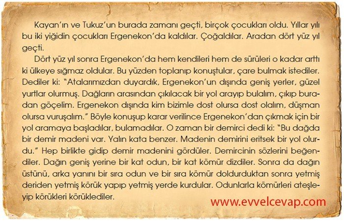 7. Sınıf Türkçe Çalışma Kitabı MEB Yayınları 5. Tema 4. Etkinlik Sayfa 112