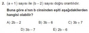 Mezun Matematik kazanım Test 16 soru 2