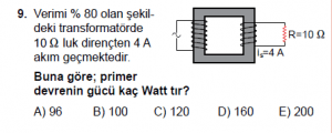 11. Sınıf Fizik Test6 Soru 9