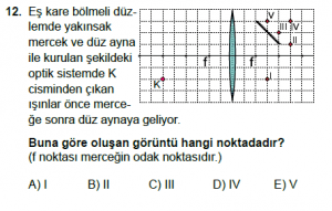 12. Sınıf Fizik Test11 Soru 12