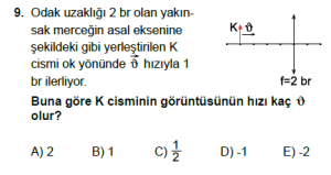 12. Sınıf Fizik Test11 Soru 9