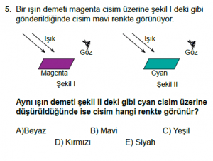 12. Sınıf Fizik Test12 Soru 5