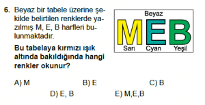 12. Sınıf Fizik Test12 Soru 6