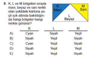 12. Sınıf Fizik Test12 Soru 9