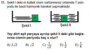 12. Sınıf Fizik Test3 Soru 11