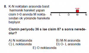 12. Sınıf Fizik Test3 Soru 8