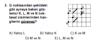 12. Sınıf Fizik Test8 Soru 3