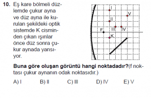 12. Sınıf Fizik Test9 Soru 10