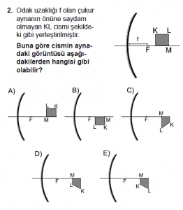 12. Sınıf Fizik Test9 Soru 2
