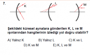 12. Sınıf Fizik Test9 Soru 7