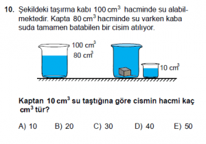 9. Sınıf Fizik Test 4 Soru 10