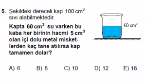 9. Sınıf Fizik Test 4 Soru 5