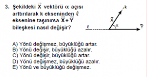 Mezun Fizik A Test 2 Soru 3