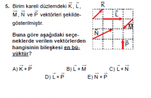 Mezun Fizik A Test 2 Soru 5