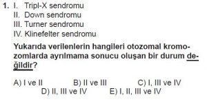 10. Sınıf Biyoloji Test 15 Soru-1