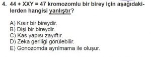 10. Sınıf Biyoloji Test 15 Soru-4