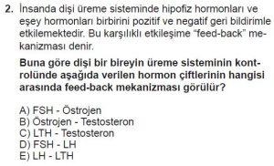 10. Sınıf Biyoloji Test 7 Soru-2