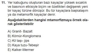 10. Sınıf Coğrafya Test 1 Soru-11