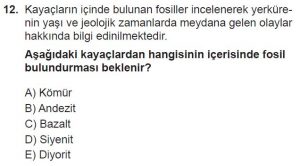 10. Sınıf Coğrafya Test 1 Soru-12