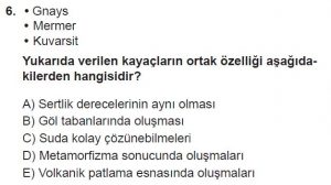 10. Sınıf Coğrafya Test 1 Soru-6