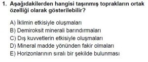 10. Sınıf Coğrafya Test 4 Soru-1