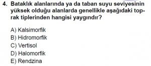 10. Sınıf Coğrafya Test 4 Soru-4