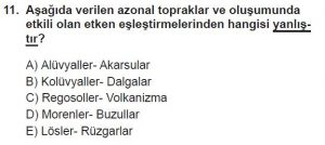 10. Sınıf Coğrafya Test 5 Soru-11