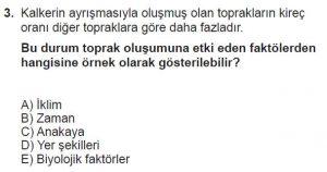 10. Sınıf Coğrafya Test 5 Soru-3