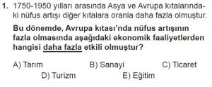 10. Sınıf Coğrafya Test 7 Soru-1