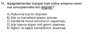 10. Sınıf Coğrafya Test 8 Soru-11
