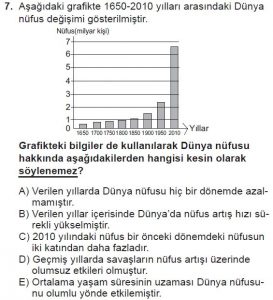 10. Sınıf Coğrafya Test 8 Soru-7
